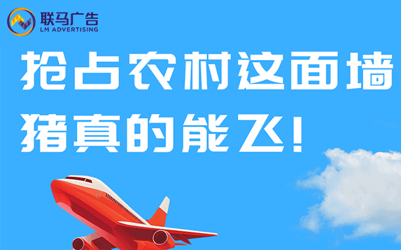 墙体广告：抢占农村这面墙，猪真的能飞！